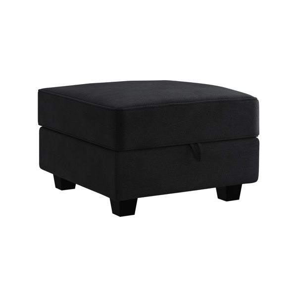 Ebern Designs Livsey Upholstered Storage Ottoman Wayfair
